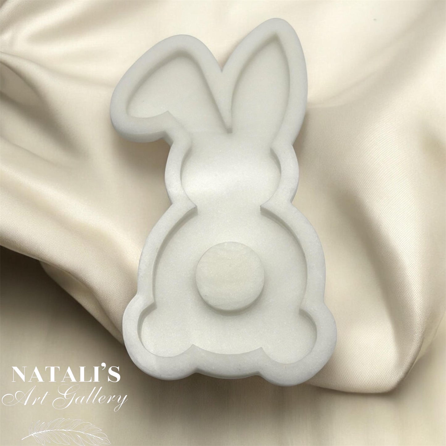 Silicone Bunny Ears Egg Holder Mold  /Mold for Epoxy Resin /Easter Egg Holder with Bunny Figurine