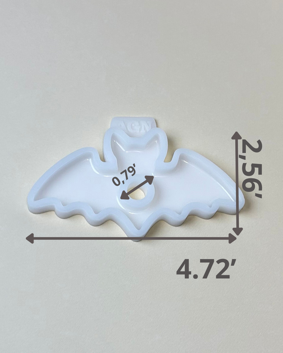 Halloween Bat Resin Mold / Silicone Mold for Book Page Holder / Bat Bookmark / Spooky Season DIY Craft